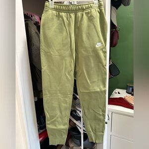 Nike Womens Light Green Sweatpants